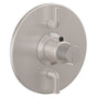 California Faucets - StyleTherm Trim Only with Dual Volume Control - Ultra Stainless Steel Pvd