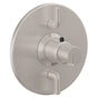 California Faucets - StyleTherm Trim Only with Dual Volume Control - Gloss White
