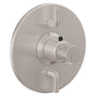 California Faucets - StyleTherm Trim Only with Dual Volume Control - Ultra Stainless Steel Pvd