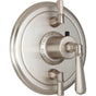 California Faucets - StyleTherm Trim Only with Dual Volume Control - Gloss White