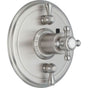 California Faucets - StyleTherm Trim Only with Dual Volume Control - Gloss White