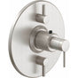 California Faucets - StyleTherm Trim Only with Dual Volume Control - Gloss White