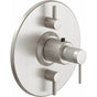 California Faucets - StyleTherm Trim Only with Dual Volume Control - Gloss White
