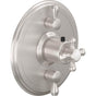 California Faucets - StyleTherm Trim Only with Dual Volume Control - Gloss White