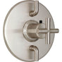 California Faucets - StyleTherm Trim Only with Dual Volume Control - Gloss White