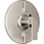 California Faucets - StyleTherm Trim Only with Dual Volume Control - Gloss White