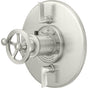 California Faucets - StyleTherm Trim Only with Dual Volume Control - Gloss White
