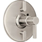 California Faucets - StyleTherm Trim Only with Dual Volume Control - Gloss White