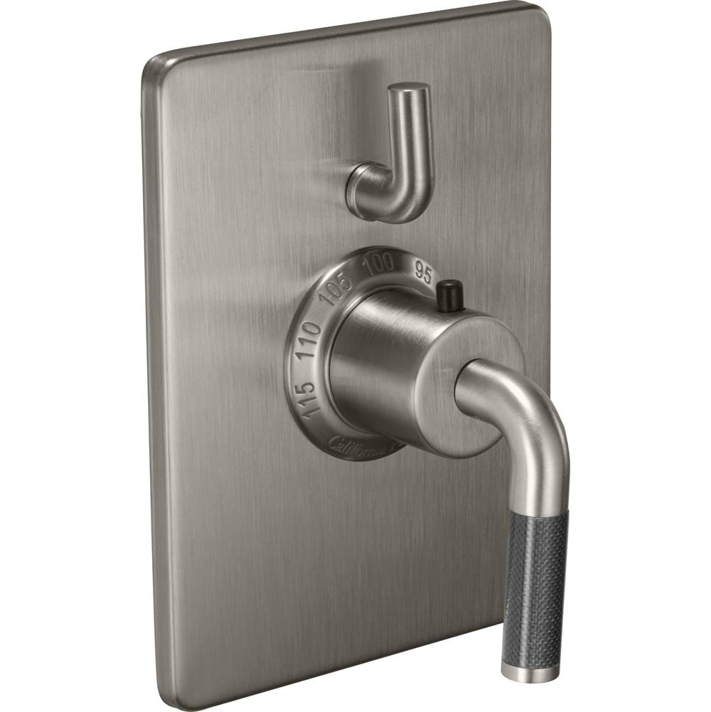 California Faucets - StyleTherm Trim Only with Single Volume Control - Gloss White