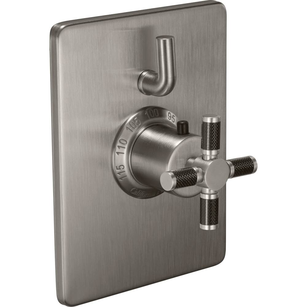 California Faucets - StyleTherm Trim Only with Single Volume Control - Gloss White