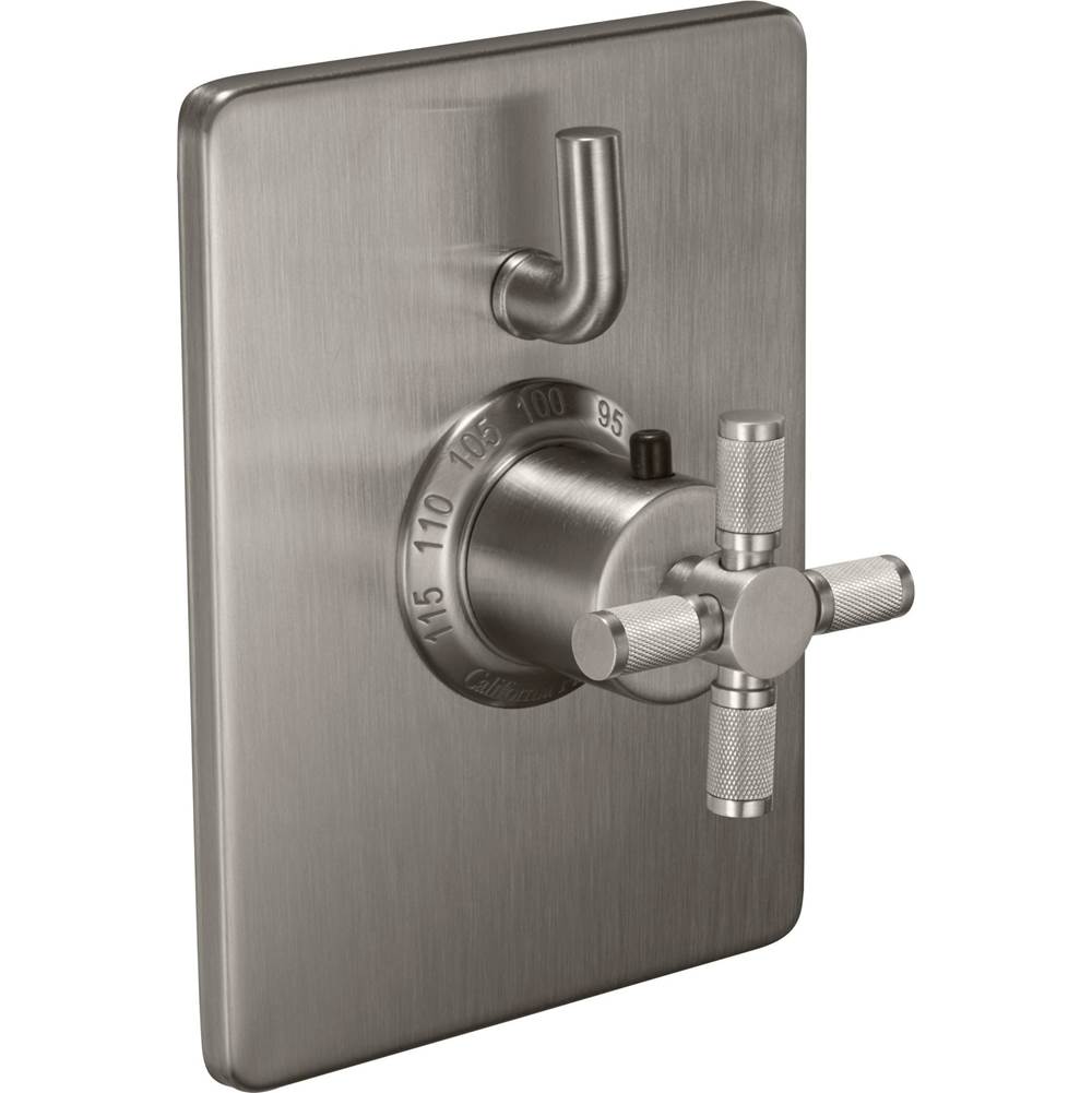 California Faucets - StyleTherm Trim Only with Single Volume Control - Gloss White