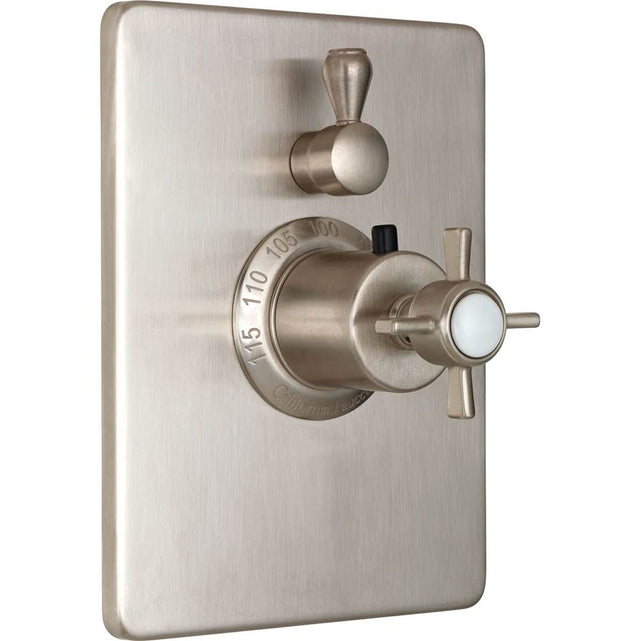 California Faucets - StyleTherm Trim Only with Single Volume Control - Gloss White