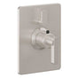 California Faucets - StyleTherm Trim Only With Single Volume Control - Gloss White