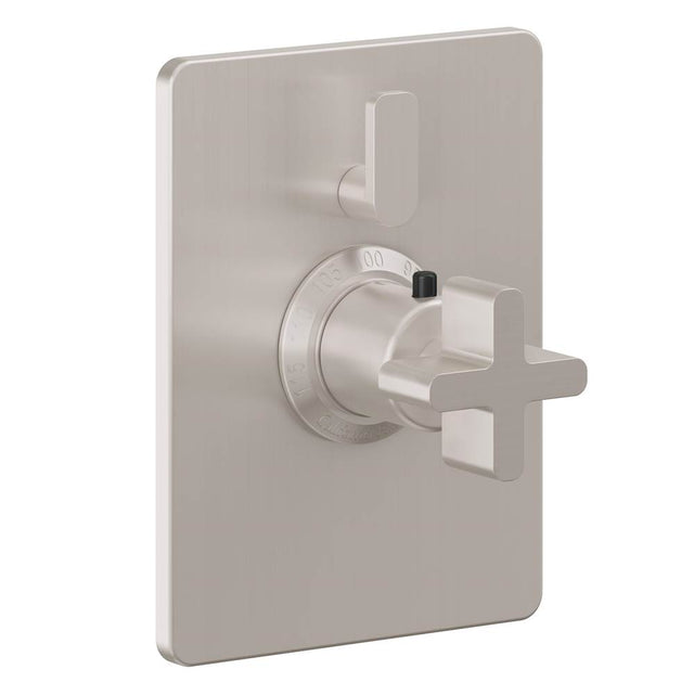 California Faucets - StyleTherm Trim Only With Single Volume Control - Gloss White