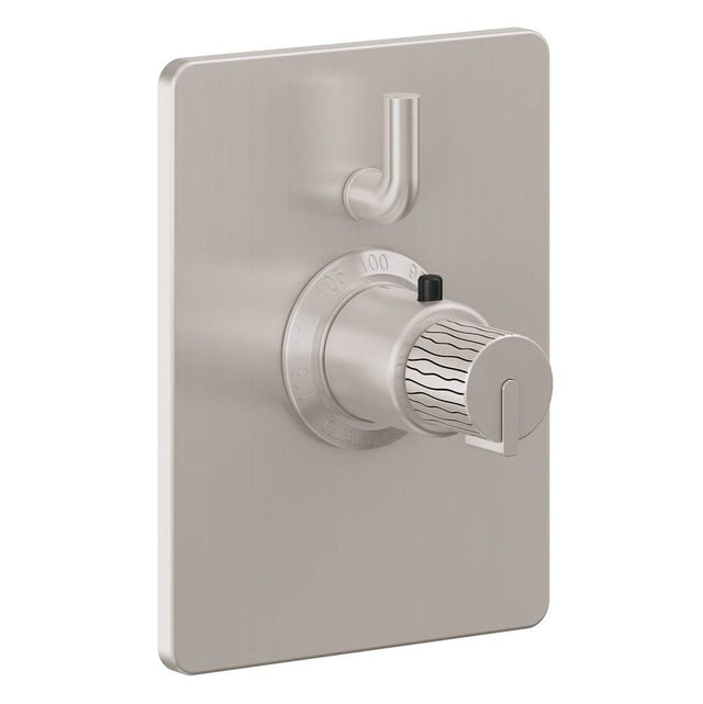 California Faucets - StyleTherm Trim Only With Single Volume Control - Ultra Stainless Steel Pvd