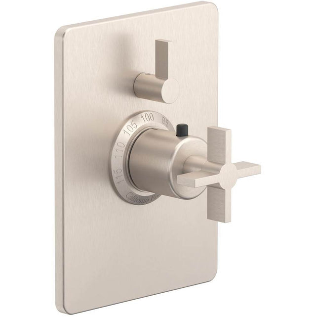California Faucets - StyleTherm Trim Only with Single Volume Control - Gloss White
