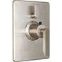 California Faucets - StyleTherm Trim Only with Single Volume Control - Gloss White