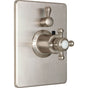 California Faucets - StyleTherm Trim Only with Single Volume Control - Gloss White