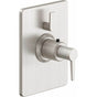 California Faucets - StyleTherm Trim Only with Single Volume Control - Gloss White