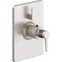 California Faucets - StyleTherm Trim Only with Single Volume Control - Gloss White