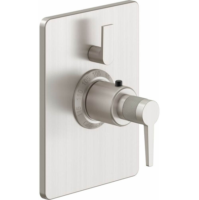 California Faucets - StyleTherm Trim Only with Single Volume Control - Gloss White