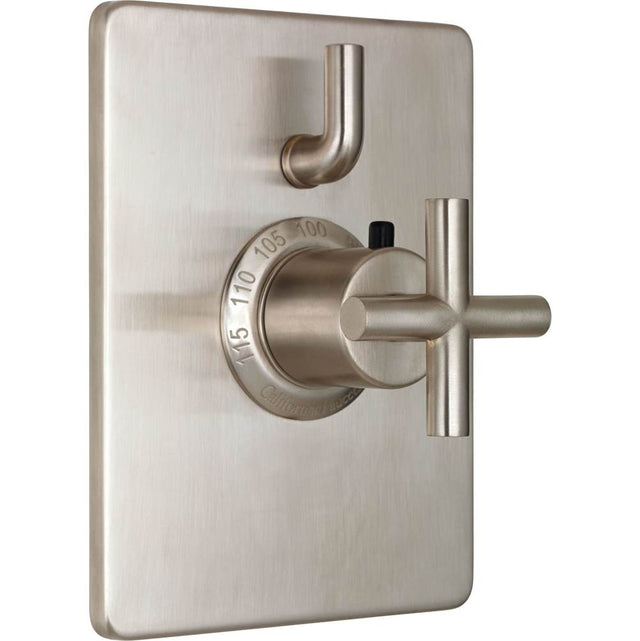 California Faucets - StyleTherm Trim Only with Single Volume Control - Gloss White