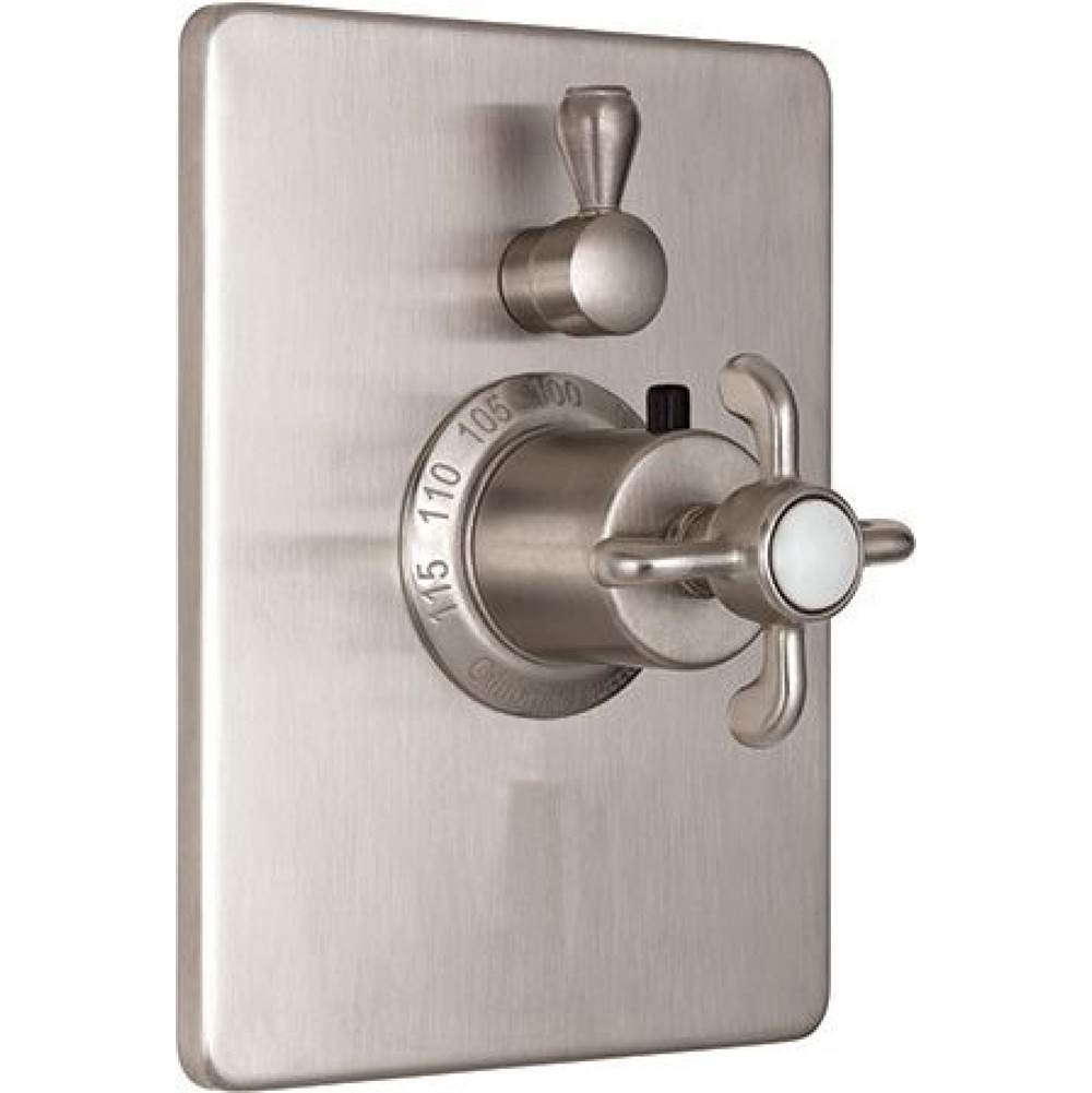 California Faucets - StyleTherm Trim Only with Single Volume Control - Gloss White