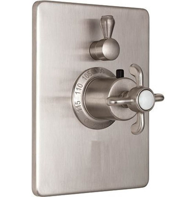 California Faucets - StyleTherm Trim Only with Single Volume Control - Gloss White