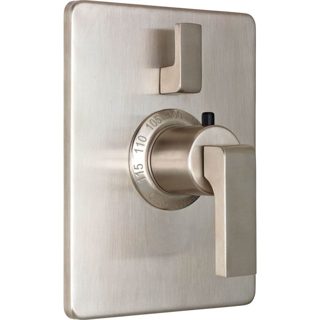 California Faucets - StyleTherm Trim Only with Single Volume Control - Gloss White