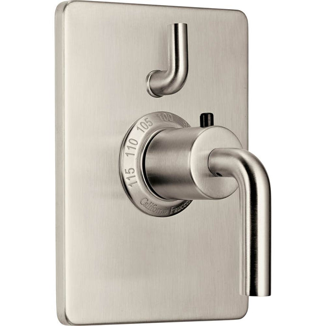 California Faucets - StyleTherm Trim Only with Single Volume Control - Gloss White