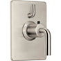 California Faucets - StyleTherm Trim Only with Single Volume Control - Gloss White