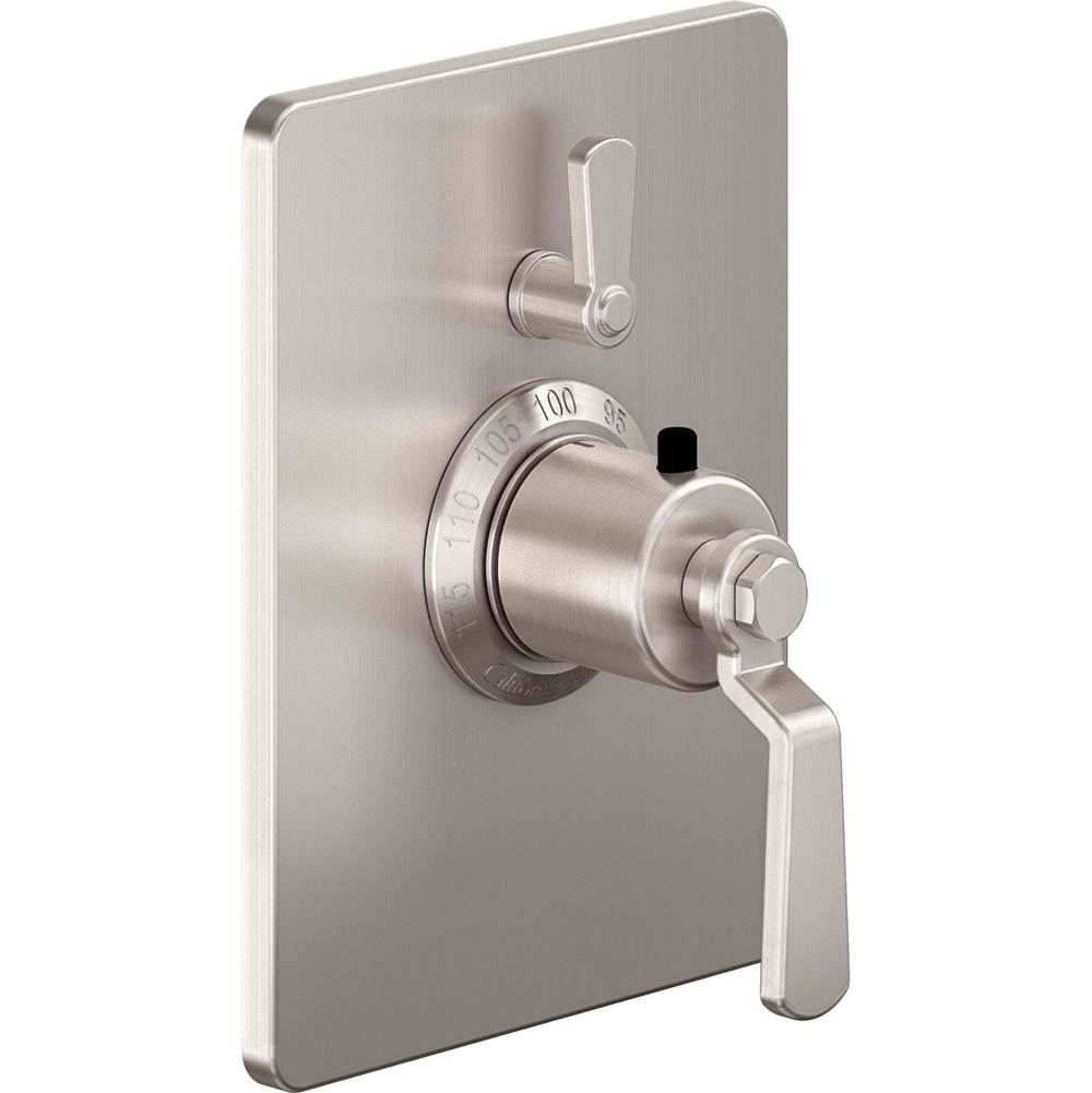 California Faucets - StyleTherm Trim Only with Single Volume Control - Gloss White