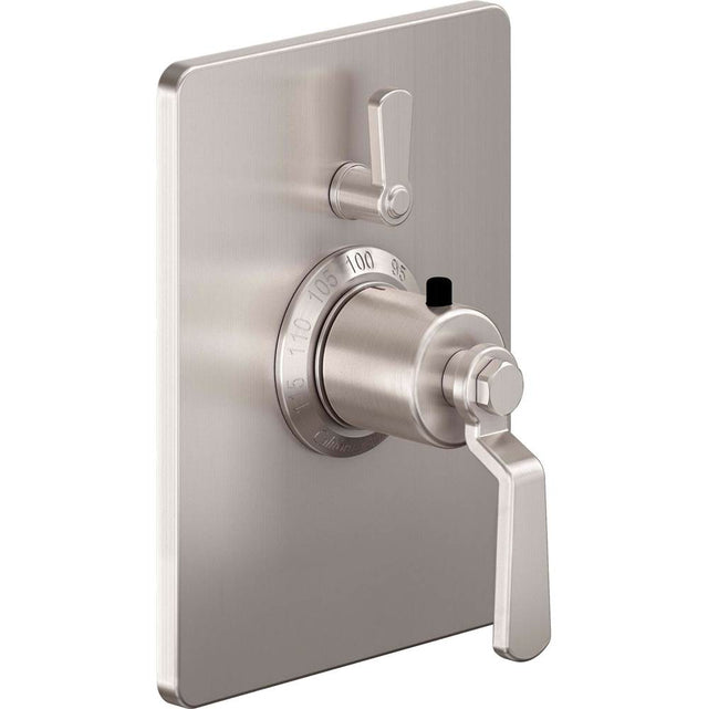 California Faucets - StyleTherm Trim Only with Single Volume Control - Gloss White