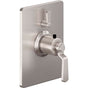 California Faucets - StyleTherm Trim Only with Single Volume Control - Gloss White