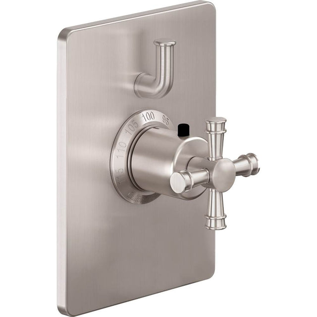 California Faucets - StyleTherm Trim Only with Single Volume Control - Gloss White