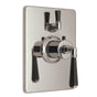 California Faucets - StyleTherm Trim Only with Single Volume Control - Gloss White