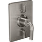 California Faucets - StyleTherm Trim Only with Dual Volume Control - Gloss White
