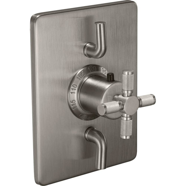 California Faucets - StyleTherm Trim Only with Dual Volume Control - Gloss White