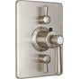 California Faucets - StyleTherm Trim Only with Dual Volume Control - Gloss White