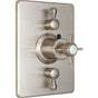 California Faucets - StyleTherm Trim Only with Dual Volume Control - Gloss White