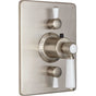 California Faucets - StyleTherm Trim Only with Dual Volume Control - Gloss White