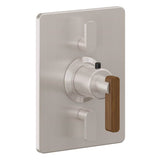 California Faucets - StyleTherm Trim Only with Dual Volume Control - Gloss White
