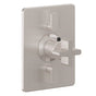 California Faucets - StyleTherm Trim Only with Dual Volume Control - Gloss White