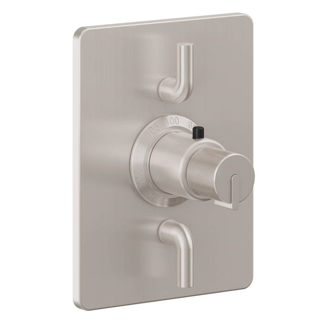 California Faucets - StyleTherm Trim Only with Dual Volume Control - Gloss White