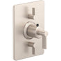 California Faucets - StyleTherm Trim Only with Dual Volume Control - Gloss White
