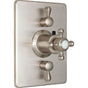 California Faucets - StyleTherm Trim Only with Dual Volume Control - Gloss White