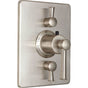 California Faucets - StyleTherm Trim Only with Dual Volume Control - Gloss White