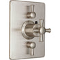 California Faucets - StyleTherm Trim Only with Dual Volume Control - Gloss White