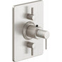 California Faucets - StyleTherm Trim Only with Dual Volume Control - Gloss White