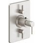 California Faucets - StyleTherm Trim Only with Dual Volume Control - Gloss White